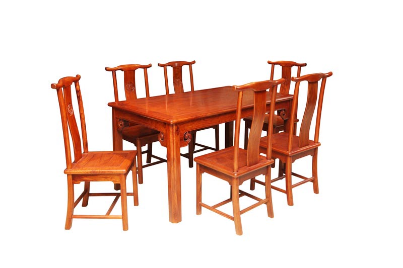 明式餐臺（刺猬紫檀）