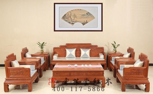 世代紅沙發（刺猬紫檀）