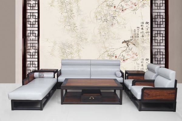 新中式軟體沙發(fā)（刺猬紫檀+東非酸枝）